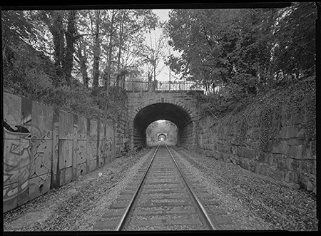 Historic photo of Guildford Avenue tunnel