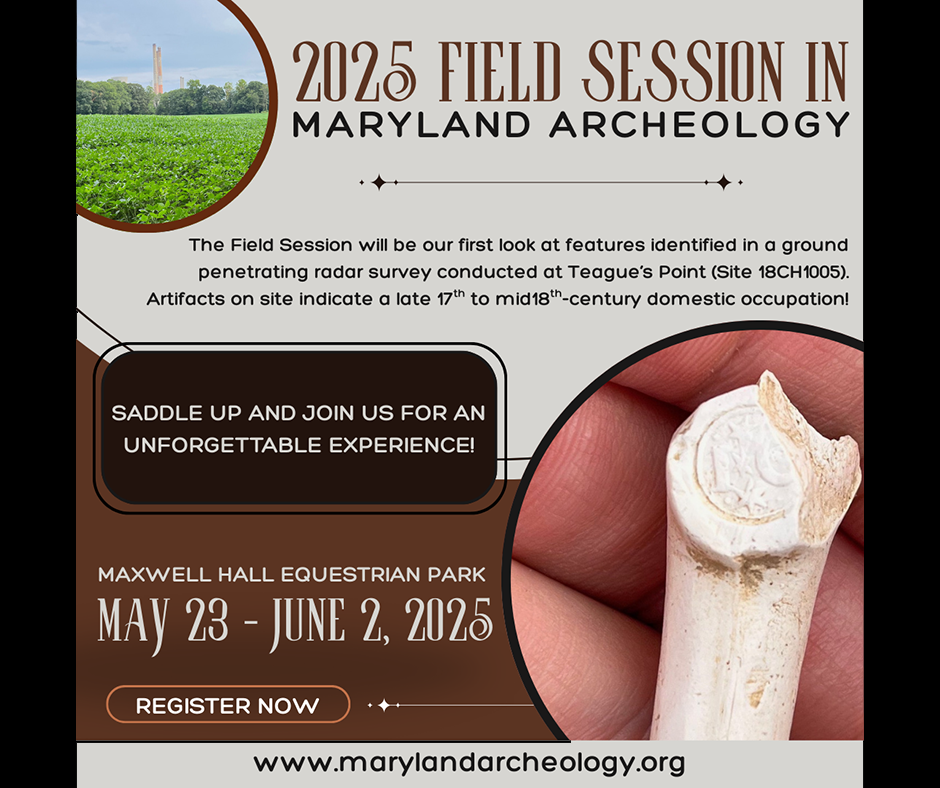 Field Session in Maryland Archeology
