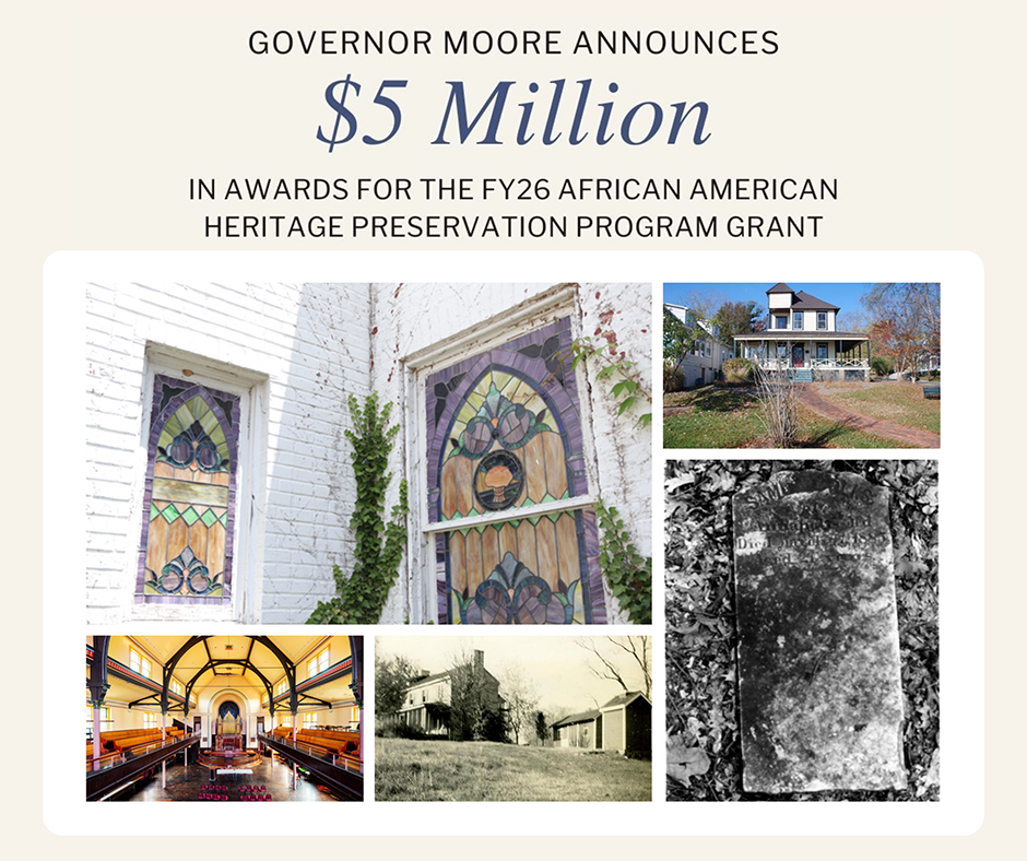 Announcing the FY2026 African American Heritage Preservation Program Awardees 