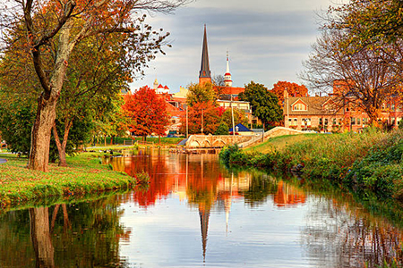 Frederick, Maryland in the autumn